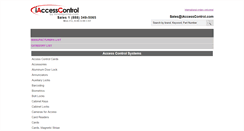 Desktop Screenshot of iaccesscontrol.com